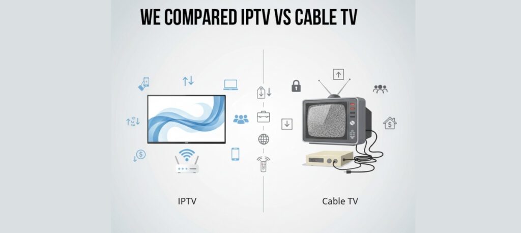 We Compared IPTV vs Cable: Key Differences You Need to Know
